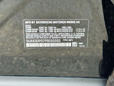 2023 BMW X3 — photo 43 view