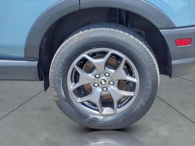 2022 Ford Bronco Sport — rear three-quarter view