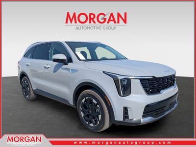 2026 Kia Sorento S in Gray — front three-quarter view