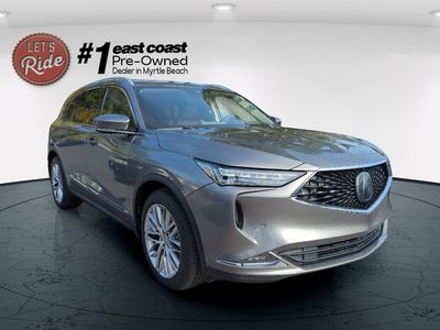 2023 Acura MDX — rear three-quarter view