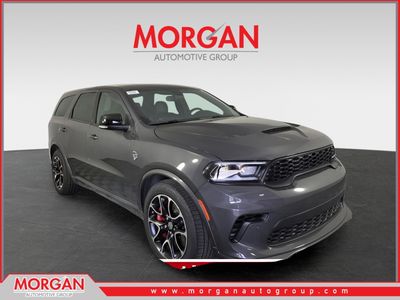 2026 Dodge Durango SRT Hellcat in Gray — front three-quarter view