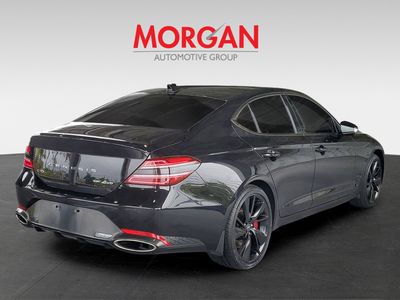 2023 Genesis G70 — side profile view