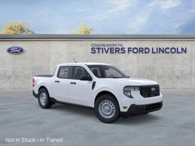 2026 Ford Maverick XL in Oxford White — front three-quarter view