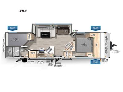 2026 Forest River RV Cherokee Grey Wolf — photo 9 view