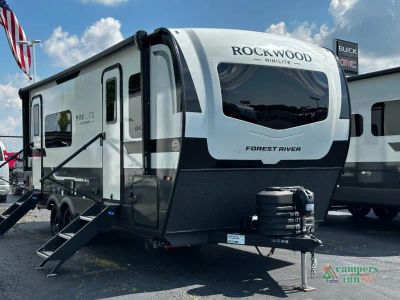 2027 Forest River RV Rockwood Mini Lite — front three-quarter view
