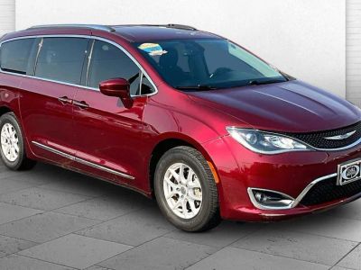 2020 Chrysler Pacifica Touring L in Velvet Red Pearlc — front three-quarter view