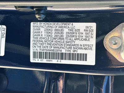 2021 Honda CR-V Hybrid — photo 45 view