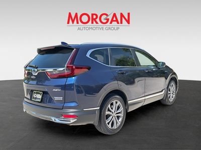 2021 Honda CR-V Hybrid — rear three-quarter view