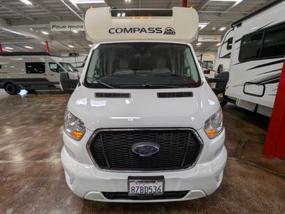 2022 Thor Motor Coach Compass RUV — engine compartment view