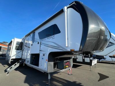 2025 Jayco North Point — front three-quarter view