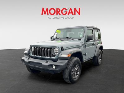 2025 Jeep Wrangler — rear three-quarter view