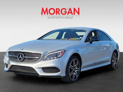 2018 Mercedes-Benz CLS — rear three-quarter view