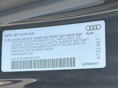 2026 Audi A6 Sedan — photo 42 view