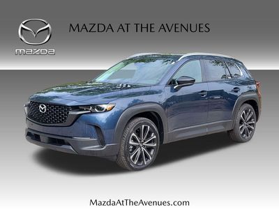 2026 Mazda CX-50 2.5 S Premium in Blue — front three-quarter view