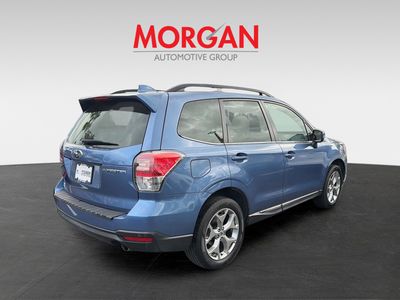 2018 Subaru Forester — rear three-quarter view