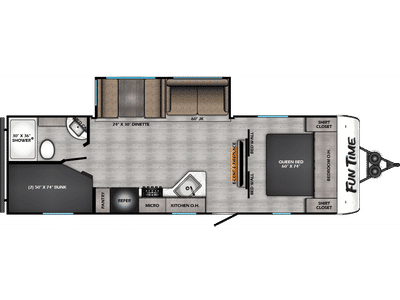 2026 CrossRoads RV Fun Time — side profile view