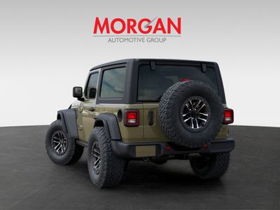 2026 Jeep Wrangler — rear three-quarter view