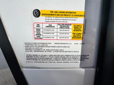 2026 Grand Design Reflection — engine compartment view