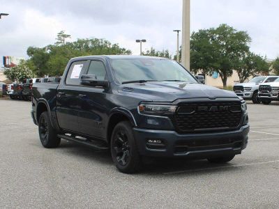 2025 RAM 1500 Big Horn in Forged Blue Metallic — front three-quarter view