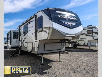 2022 Keystone RV Cougar — front three-quarter view