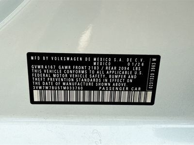 2026 Volkswagen Jetta — photo 41 view