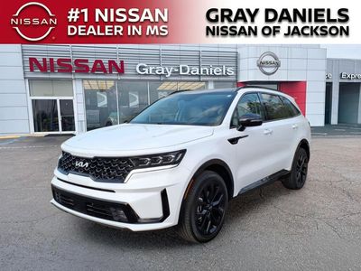 2023 Kia Sorento — rear three-quarter view