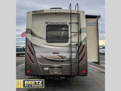 2019 Thor Motor Coach Windsport — engine compartment view