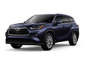 2026 Toyota Highlander Limited — front three-quarter view