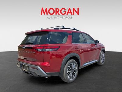 2026 Nissan Pathfinder — rear three-quarter view