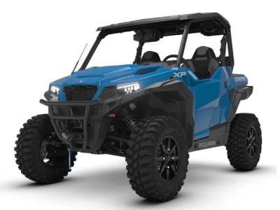 2026 Polaris® General XP 1000 EPS Ultimate Earth Blue — front three-quarter view