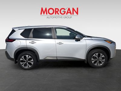 2023 Nissan Rogue — rear three-quarter view