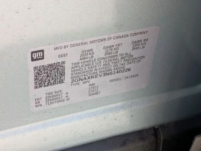 2022 Chevrolet Equinox — photo 27 view