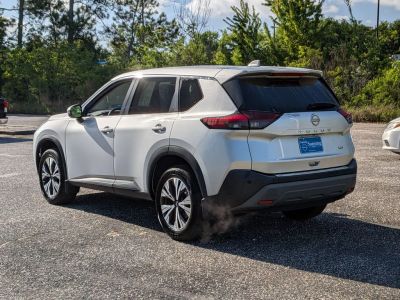2022 Nissan Rogue — rear three-quarter view