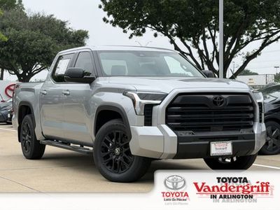 2026 Toyota Tundra N/A in Celestial Silver — front three-quarter view