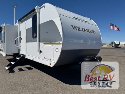 2026 Forest River RV Wildwood — front three-quarter view