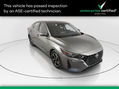 2024 Nissan Sentra SV CVT — front three-quarter view