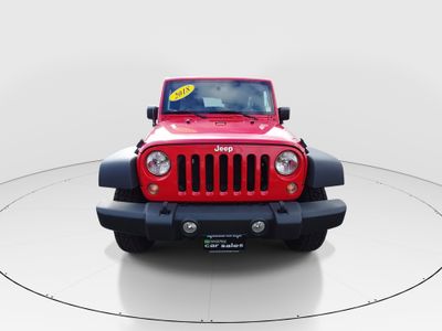 2018 Jeep Wrangler JK Unlimited — side profile view