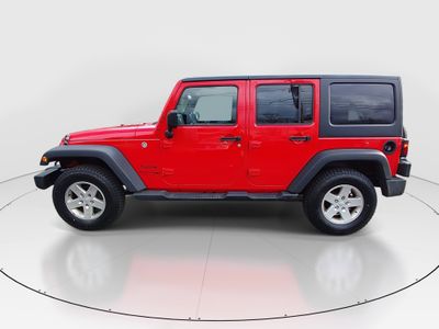 2018 Jeep Wrangler JK Unlimited — interior view