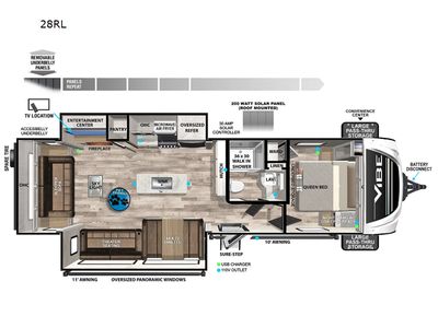2024 Forest River RV Vibe - Photo 2