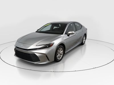 2025 Toyota Camry — rear three-quarter view