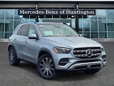 2026 Mercedes-Benz GLE 350 in Cirrus Silver Metallic — front three-quarter view