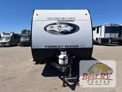 2026 Forest River RV Cherokee Wolf Pup — rear three-quarter view
