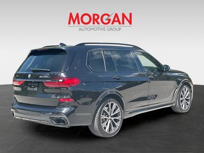 2021 BMW X7 — rear three-quarter view