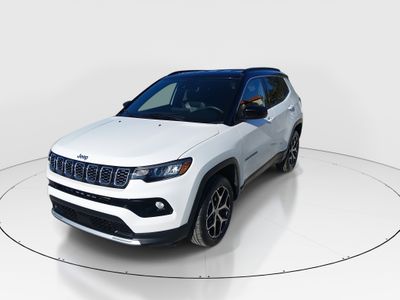 2024 Jeep Compass — rear three-quarter view