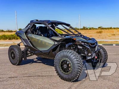 2026 Can-Am Maverick R X rc with Smart-Shox — side profile view