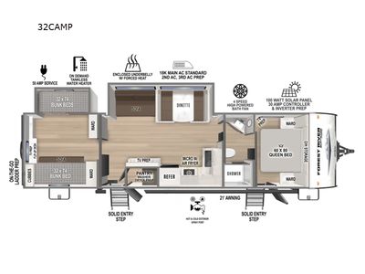 2025 Forest River Surveyor Legend X — side profile view