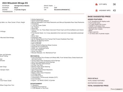2024 Mitsubishi Mirage - Photo 4