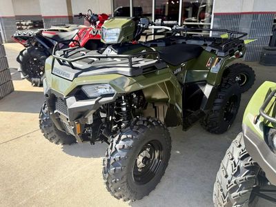 2026 Polaris Sportsman 450 H.O. EPS — front three-quarter view