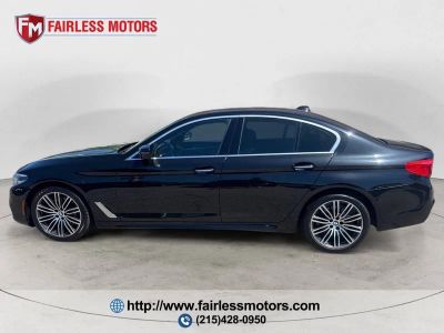 2017 BMW 5 Series — side profile view