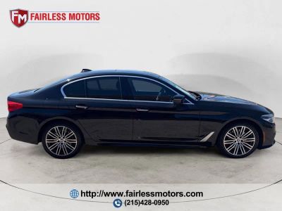 2017 BMW 5 Series — interior view